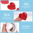 thumbnail image 2 of 500pcs Heart Stickers Multi-use Body Tanning Stickers Gift Wrapping Labels, 2 of 5