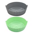 thumbnail image 1 of Square silicone Air Fryer Liner - Reusable Air Fryer - Air Fryer Accessories, 1 of 5