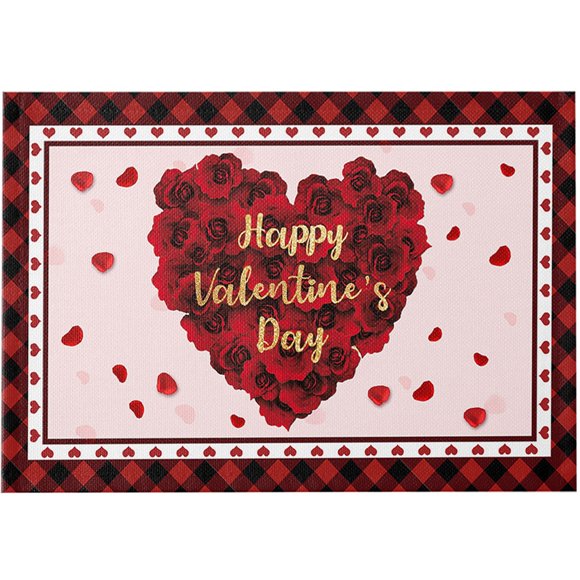 Red Heart Placemats