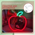 thumbnail image 3 of Miangastore Neon Decoration Apple Shape Led Neon Sign for Party Decor 1Pcs, 3 of 8