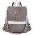 thumbnail image 2 of Mochila escolar de diseño para mujer, bolso de hombro informal de nailon, monedero negro, 2023 Fivean unisex, 2 of 2