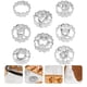 thumbnail image 3 of GOOHOCHY Juego de 8 cortadores de galletas de acero inoxidable, moldes metálicos para pasteles navideños, 3 of 8