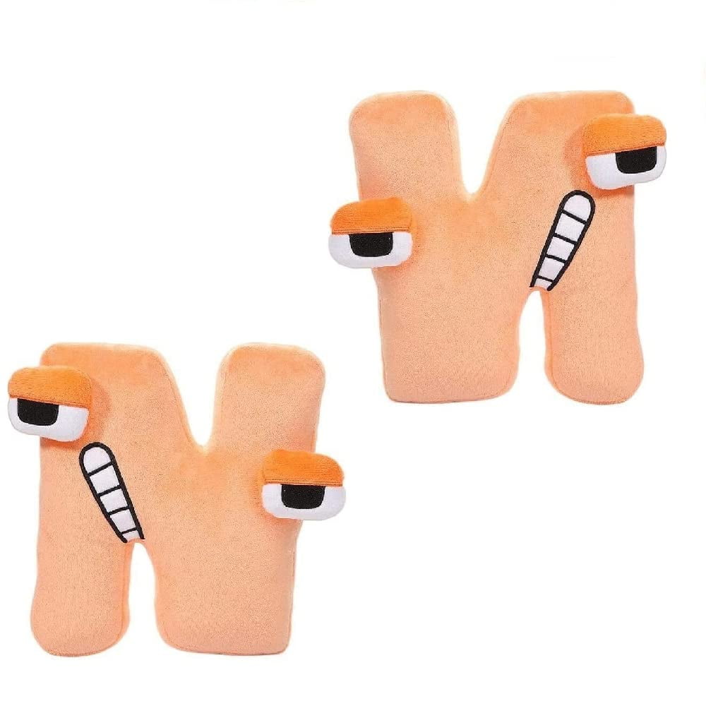 Alphabet Lore N Plushies Stuffed Animal Dolls, Funny Educational Letter  Toys 