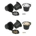 thumbnail image 2 of Yeacher Ensemble de 3 Pcs Capsule à Café Réutilisable pour Machine Nespreso Ensemble de 3 Filtres à Café avec Cuillère, 2 of 8