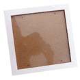 thumbnail image 3 of 4X Square Thick Pine Wood Wall Picture Frame(White, 6 Inch), 3 of 3