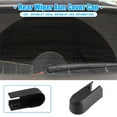 thumbnail image 2 of Car Rear Windshield Wiper Arm Cover Cap Replacement 98812-F8000 for Hyundai Venue 2020-2021 Black, 2 of 6