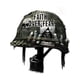 thumbnail image 2 of War Helmet Faith over Fear Graphic Print Cotton T-Shirt, grunge scene tapout goth amity affliction style clothes, unisex T-shirt, 2 of 7