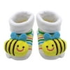 jingyuKJ Baby Cartoon Cotton Sock Newborn Anti Slip Floor Wear Shoes Socks (5)(9cm