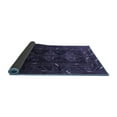 thumbnail image 2 of Ahgly Company Indoor Round Oriental Blue Industrial Area Rugs, 4' Round, 2 of 4
