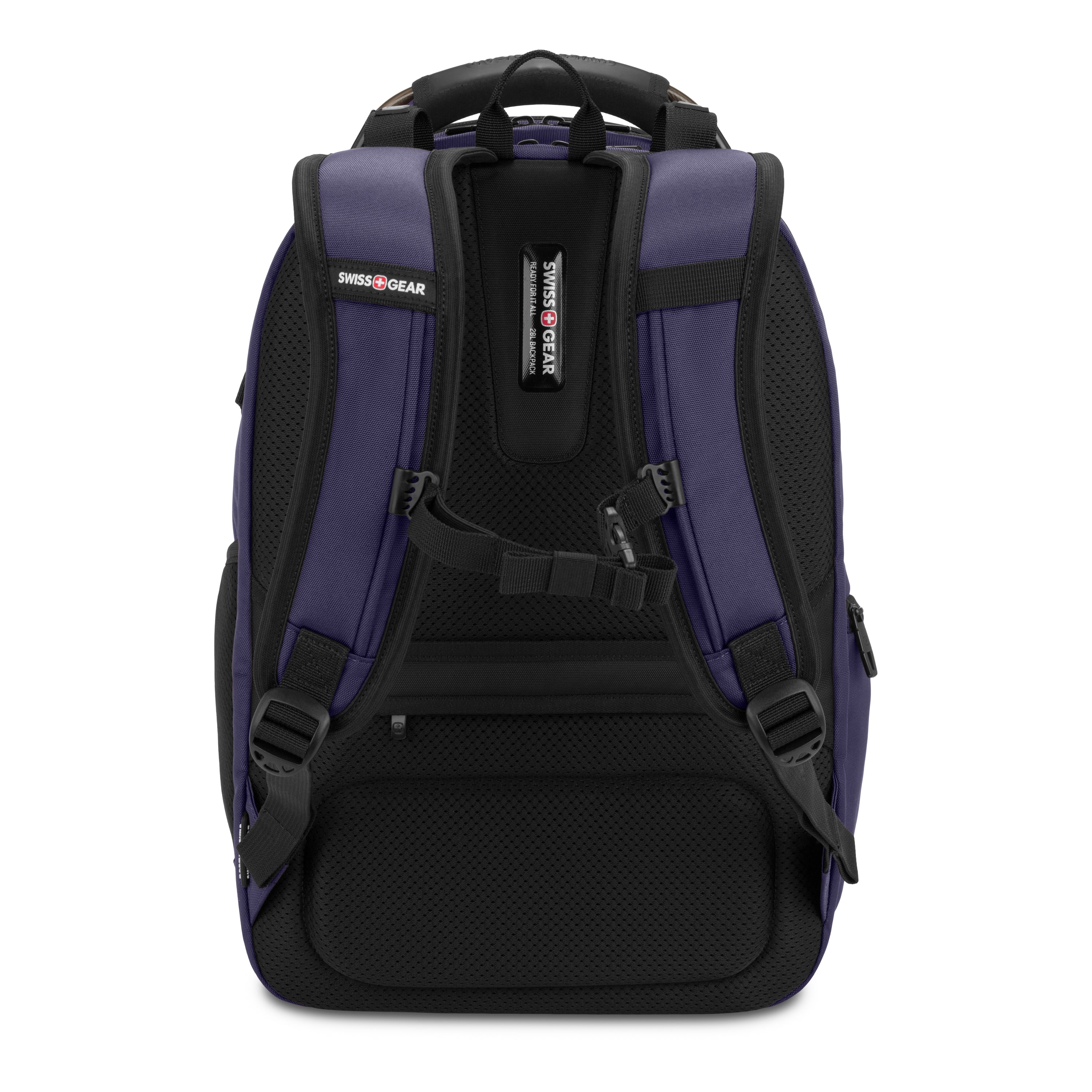 SWISSGEAR Stride ScanSmart Laptop Backpack, Peacoat Blue, Feature Packed for School, Travel, Everyday