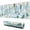 Pioneer Flower Floral, variant on Long Mouse Pads for Desk,Pioneer Flower Floral Print Pattern Desk Mats on Top Of Desks, Desk Mouse Pad Extra Large with 3mm Non-Slip Base and Stitched Edge for Gaming,Office,Work,Home 31.5"x11.8"