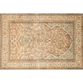 thumbnail image 1 of Ahgly Company Indoor Rectangle Traditional Brown Gold Persian Area Rugs, 2' x 4', 1 of 6