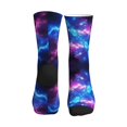 thumbnail image 2 of Athletic Socks Galaxy Sport Running Calf Socks Crew Socks for Men Women, 2 of 7