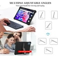 thumbnail image 4 of Hoibon For KADYBE ANTEMPER D115/YOSAVlOR YQCP20 Tablet/Vortex TAB10/DOOGEE T10 T10S T10 Pro/TOOTON/For kimlok 2024 10.1 inch Case with [Kickstand] [Case for Kids Kids Friendly] Silicone Case - Black, 4 of 7