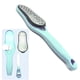 thumbnail image 5 of Lima de pies de doble cara y removedor de callos | Herramienta de pedicura de acero inoxidable con compartimento para piel muerta | Uso profesional en seco y húmedo para talones y pies, 5 of 8