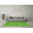 thumbnail image 3 of Ahgly Company Indoor Rectangle Abstract Green Modern Area Rugs, 5' x 7', 3 of 4