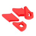thumbnail image 2 of Protección de Bies 2 Pares de Cubiertas Protectoras de Bies para Protectores de Bies rojo DYNWAVEMX Protector de botas de bicicleta, 2 of 5