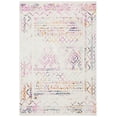 thumbnail image 4 of SAFAVIEH Tulum Ronald Distressed Area Rug, Ivory/Fuchsia, 9' x 12', 4 of 9