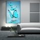 thumbnail image 4 of Cuadros Decorativos Mariposa azul 5D diamante DIY pintura Kit punto de cruz decoración del hogar artesanía Ehuebsd Nuevos Originales, 4 of 7