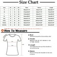 thumbnail image 2 of ZKCCNUK WomenSolid Three Quarter Sleeve Cotton Tops Blouse T-shirt Summer Plus Size Tops 2025, 2 of 3