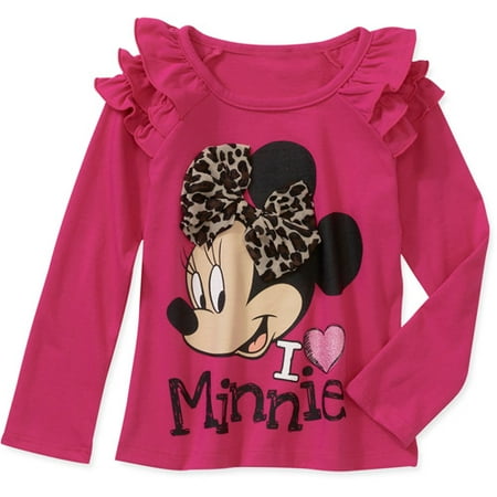 Disney Baby Girls' Minnie Animal Print B