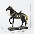 thumbnail image 7 of Baoblaze Horse Statue Animal Model Horse Figurine for Bedroom Furniture Animal Lovers Black, 7 of 7