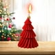 thumbnail image 5 of Vela Aromática Navideña con Forma de Árbol, Ideal para Decorar El Escritorio o Como Decoración Del Hogar. Velas Navideñas Giratorias., 5 of 6