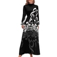 thumbnail image 2 of Notas Musicales Vestido Largo vestido de lujo vestidos para eventos especiales vestido mujer verano Vestido Largo mujer, 2 of 5