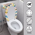 thumbnail image 3 of HELLHERO Polyester Fabric Toilet Seat Covers Set for Bathroom Home Thanksgiving Toilet Seat Cover Set with Universal Set of 2, Thanksgiving, 3 of 4