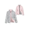 thumbnail image 6 of Rokka&Rolla Girls' Reversible Sherpa Fleece Jacket Puffer Coat, Sizes 4-18, 6 of 9