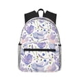 thumbnail image 1 of Disketp Lavender Flowers Mochila Ligera Clásica con Múltiples Bolsillos, Mochila Casual para Hombre y Mujer, Ideal para Escuela, Trabajo y Viajes, 1 of 6