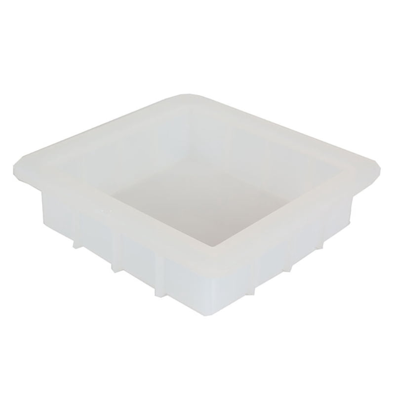 6inch Square Silicone Mold Candle Aromatherapy Soap Making Mould Chocolate Candy