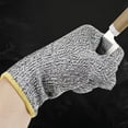 thumbnail image 6 of Cheers US 1Pair Safe Cut Resistant Gloves Food Grade for Kitchen Anti slip Fine Workmanship High Strength Anti Puncture Arm Gloves for Industry, 6 of 8