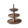 thumbnail image 2 of Soporte de madera perfecl para Cupcakes 3 capas Bandeja de postres, 2 of 8