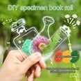 thumbnail image 1 of 20Pcs Transparent Dried Flower Bookmarks Handmade Clear Pressed Flowers Bookmarks Wishing Bottle Stickers for DIY Floral Page Clips, 1 of 7