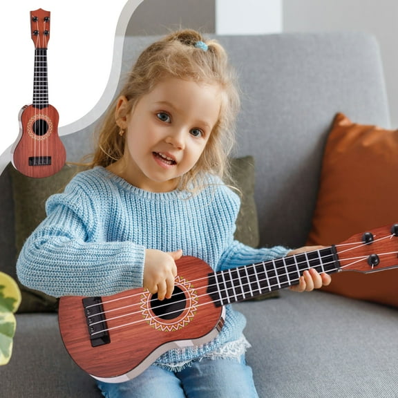 Yannianjz Kids Toys Under $5 Kids Guitar Musical Toy Ukulele Classical Instrument Musical Educational Toy, Play Guitar for Kids Aged 3 4 5 6 7 8 Year Old