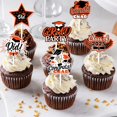 thumbnail image 2 of YIEMEEN 24Pieces Cupcakes Toppers Cake Decoration Graduation Cake Picks Cake Accessories Paper Texture for Party Celebration, 2 of 19