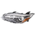 thumbnail image 4 of For 15 16 17 Camry Halogen Headlight Headlamp Lamp w/Bulb Black Bezel Left Side, 4 of 5