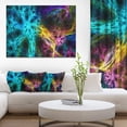 thumbnail image 1 of Glowing Abstract Fireworks - Abstract Canvas Art Print, 1 of 3