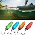 thumbnail image 3 of 5Pcs 5g/15g Fishing Hard Baits Sequin with Feather Sharp Hook Anti-escape Stainless Angling Attract Attention Saltwater Freshwater Treble Hook Baits Fishing Supplies, 3 of 8