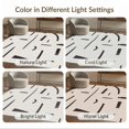 thumbnail image 7 of ODIKA 6'x9' Washable Area Rug Non-Slip, Chair-Friendly, Black White Abstract Geometric Contemporary Artistic Design with Bold for Dining Room, Under Table, Office Décor, 7 of 7