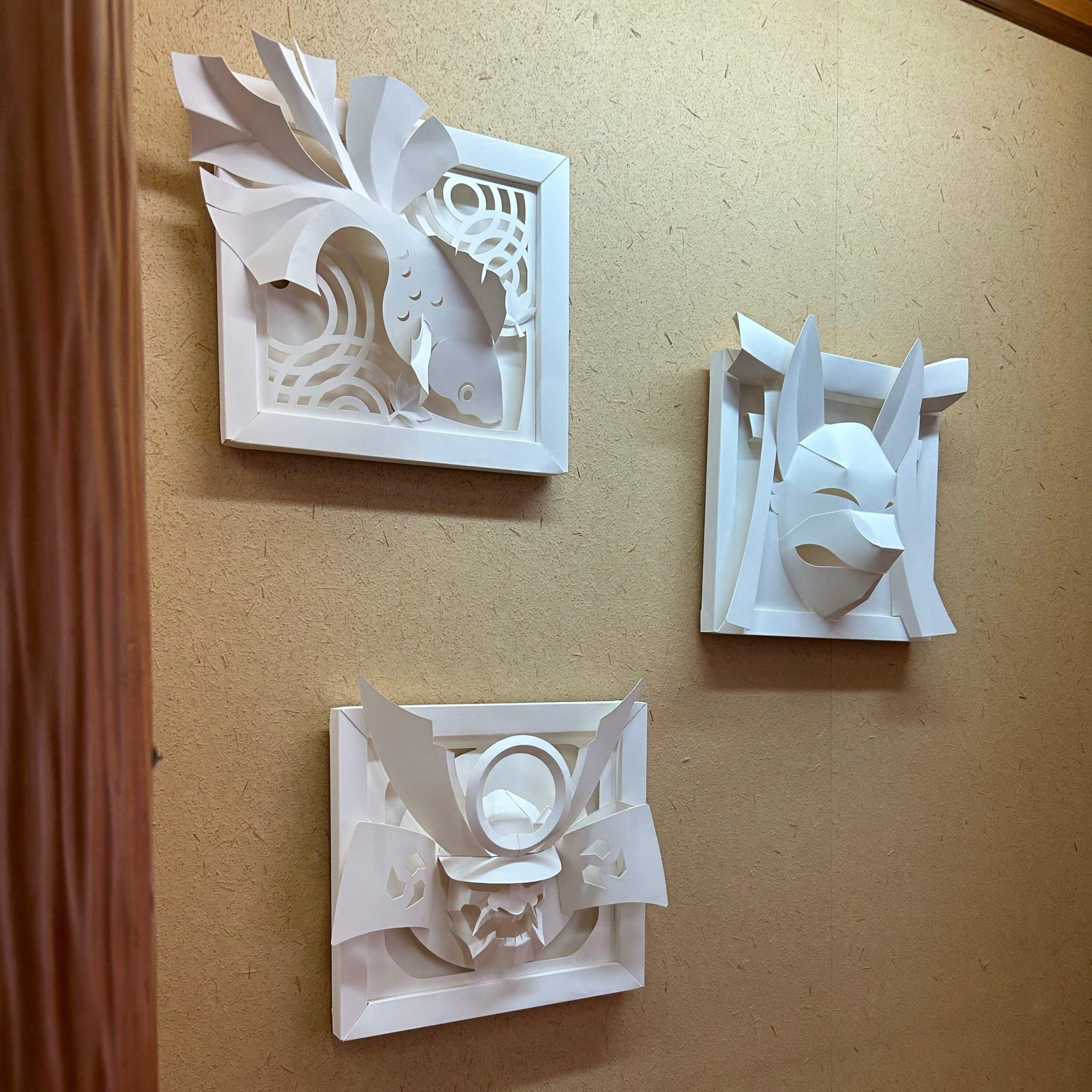Kagurazaka Craft Goldfish Original Paper Craft Traditional Design Japan