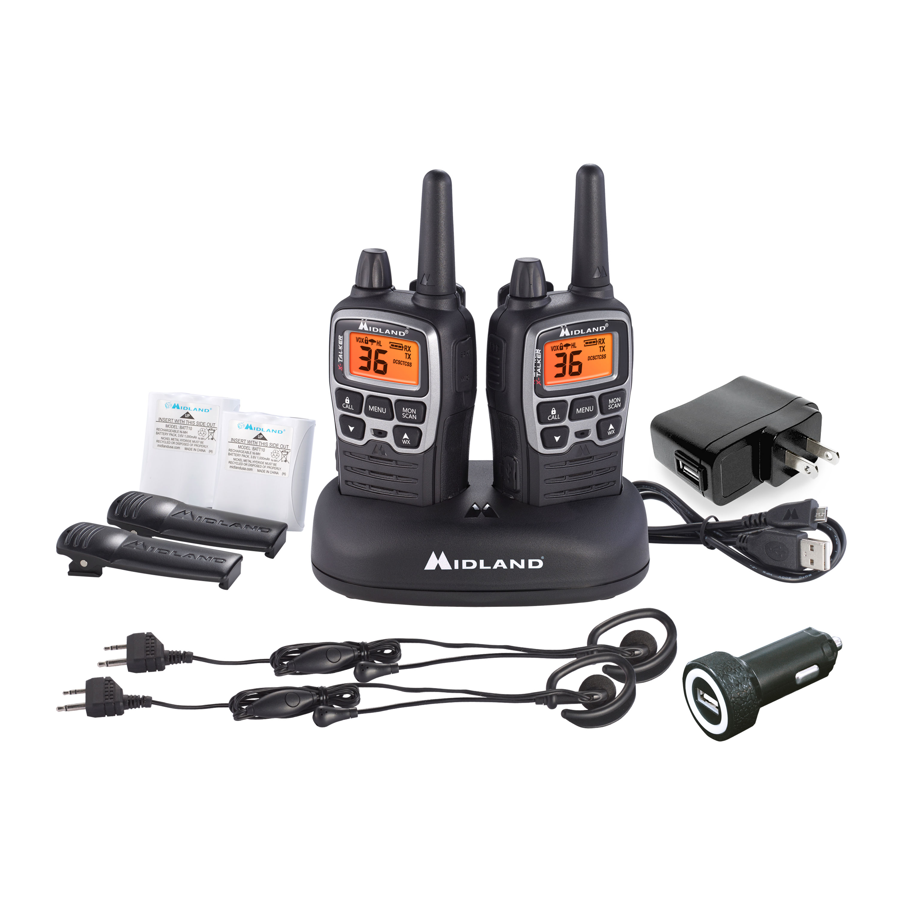 Midland X-Talker T77VP5 Extreme Dual Pack Walkie Talkies photo 3