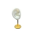thumbnail image 3 of serony Earring Display Stand Ear Model Stud Holder with Base for Birthday Showcase White Right, 3 of 9