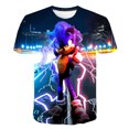 thumbnail image 3 of Camiseta de Sonic para niños, camisetas para niños, camisetas casuales de manga corta con estampado para niños, camisetas de verano para niños, 3 of 5