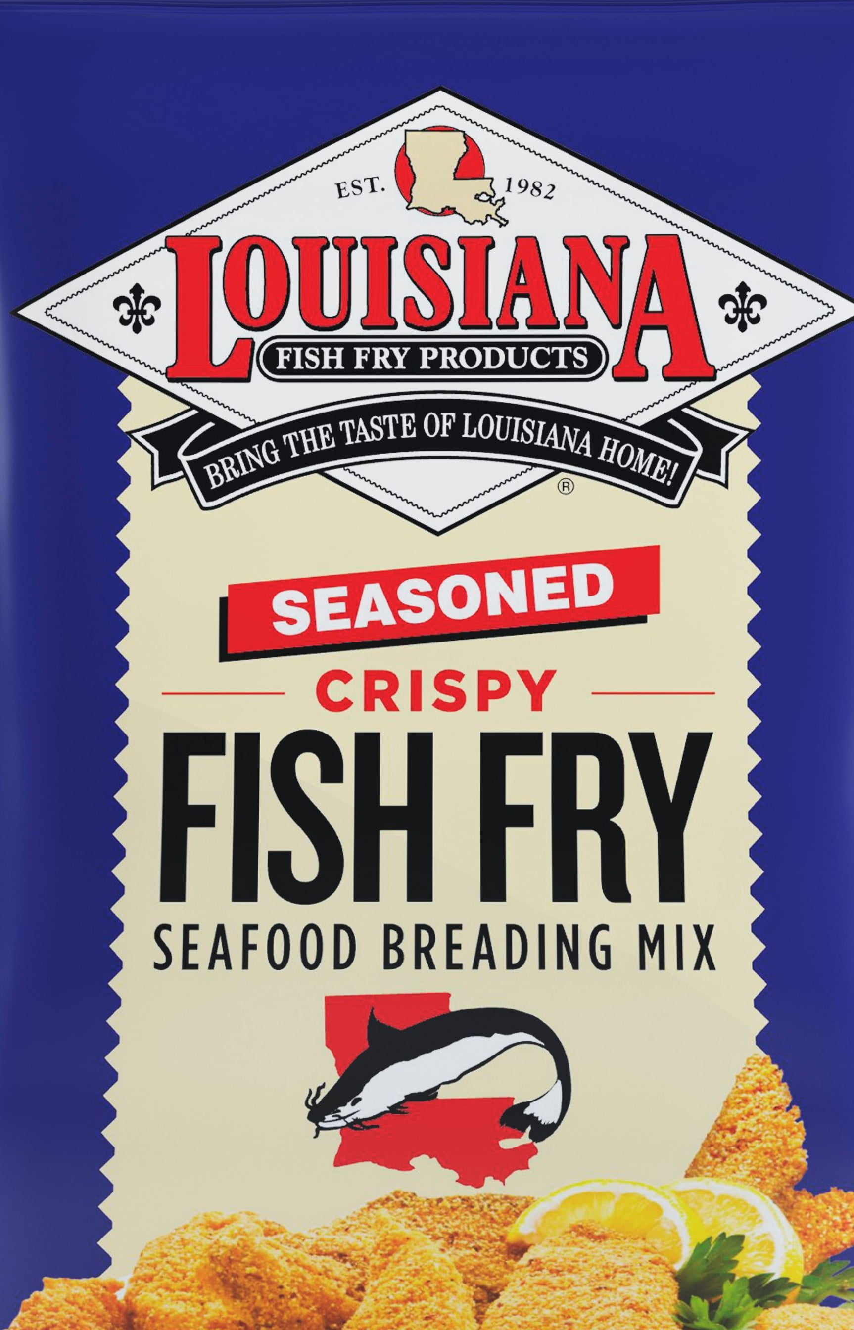 Louisiana Fish Fry Seasoned Fish Fry 50 lbs