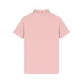 thumbnail image 4 of Craaazy Women's Summer Solid Color Short Sleeve Topss, V Neck Ruffle Trim Casual Shirt, Loose Fit Comfy Blouse for Everyday Outfits Gifts, 4 of 6