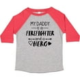 thumbnail image 3 of Inktastic My Daddy is a Firefighter and a Hero Boys or Girls Toddler T-Shirt, 3 of 5
