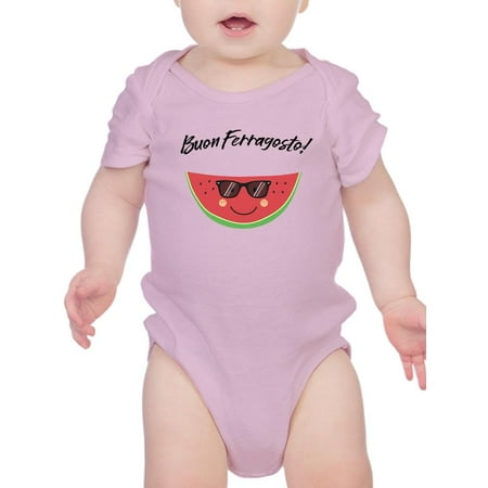 

Buon Ferragosto Cool Watermelon Bodysuit Infant -Image by Shutterstock 24 Months