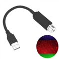 thumbnail image 2 of Usb Car Atmosphere Blue Star Light Mini Led Projection Lamp Star Night Laser, 2 of 4